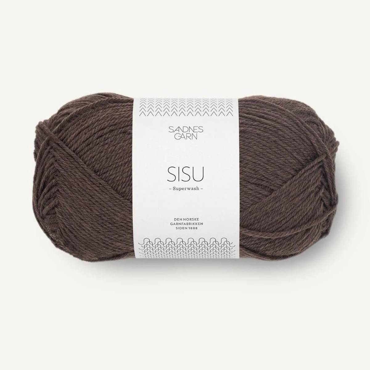 3880 Mørk Sjokolade - Sisu Garn
