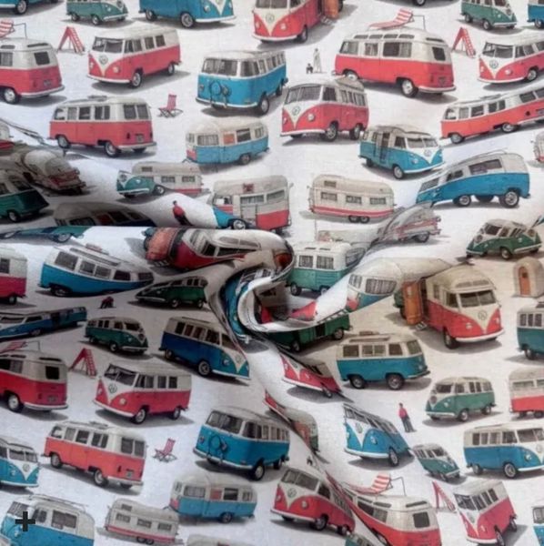 Hovedbilde WV Buss - Canvas