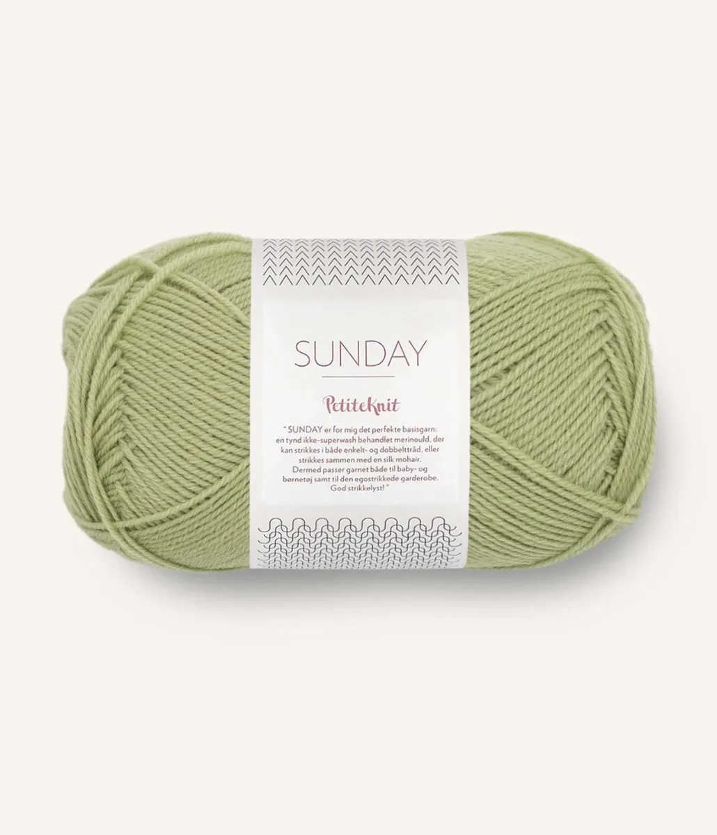 9533 Green Tea - Sunday Petiteknit